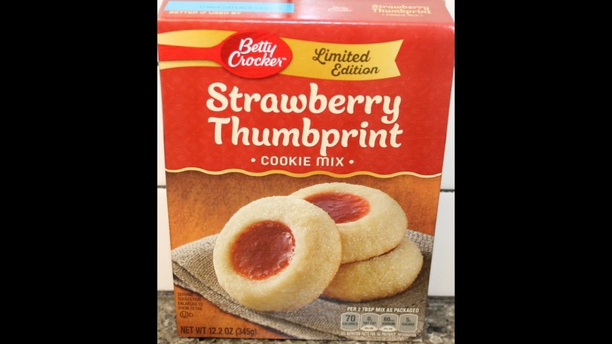 Betty Crocker Strawberry Thumbprint Cookie Mix â Preparation
