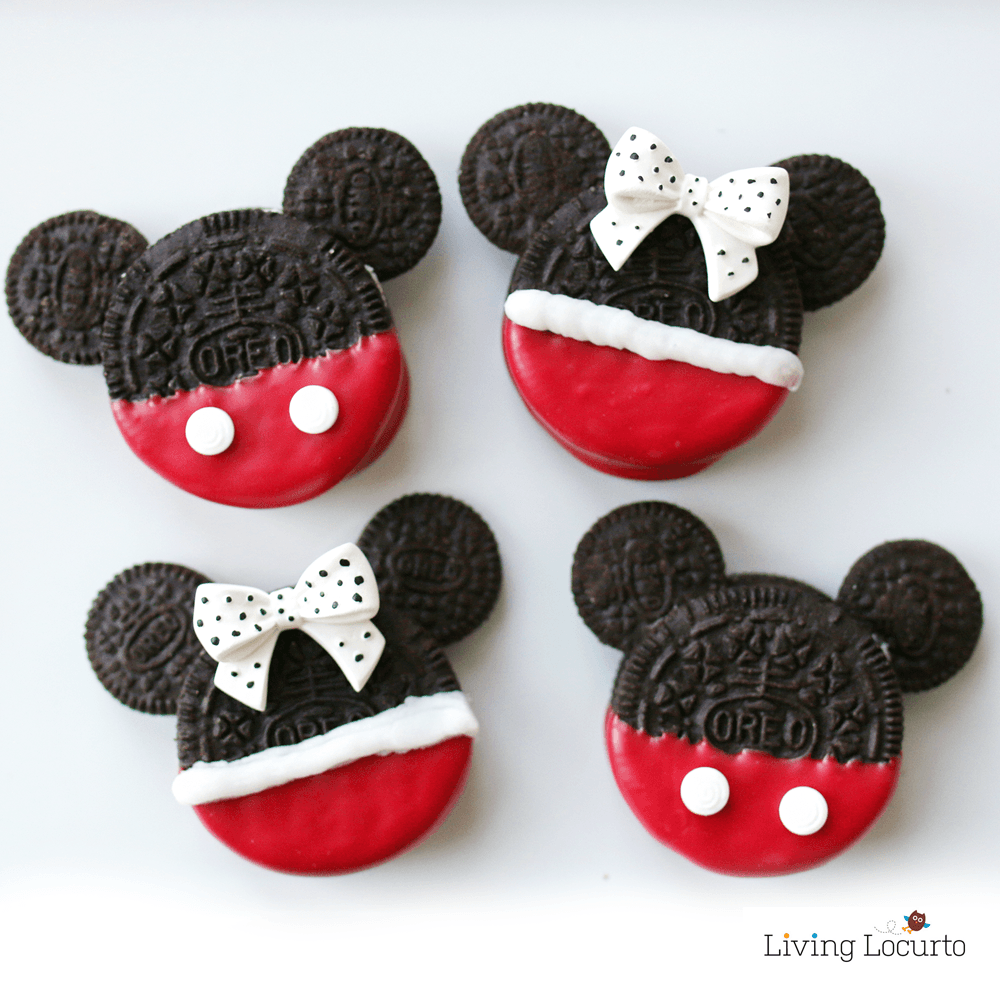 Mickey And Minnie Mouse Cookies