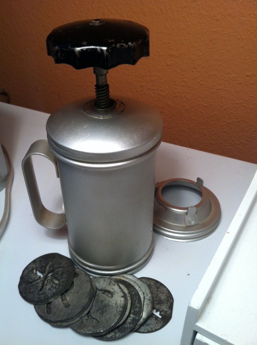 Route 19 Writers  Mirro Cookie Press  Old And Simple Can Be Better