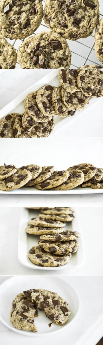 One Bowl Jumbo Chocolate Chunk Cookies (vegan + Gf) â Oh She Glows