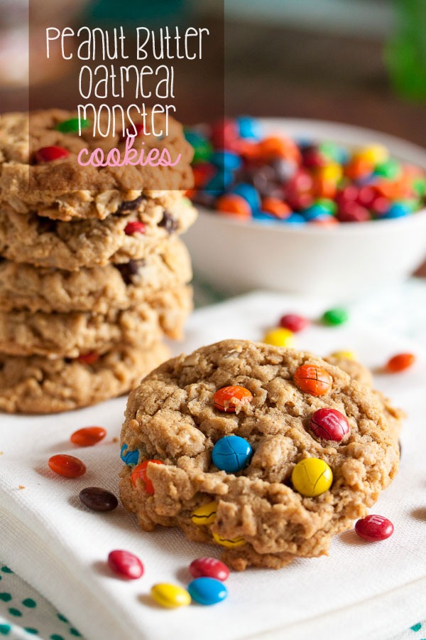 Soft Monster Cookies