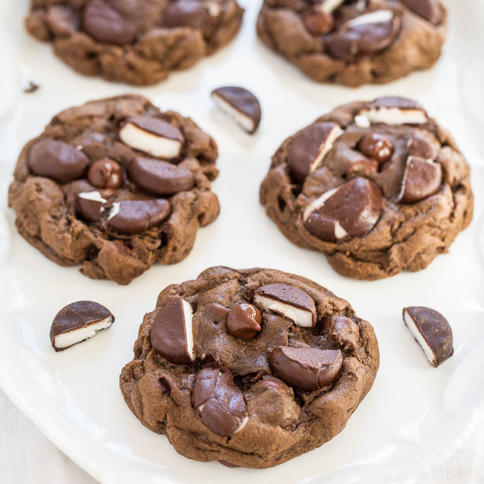 Peppermint Patty Chocolate Cookies