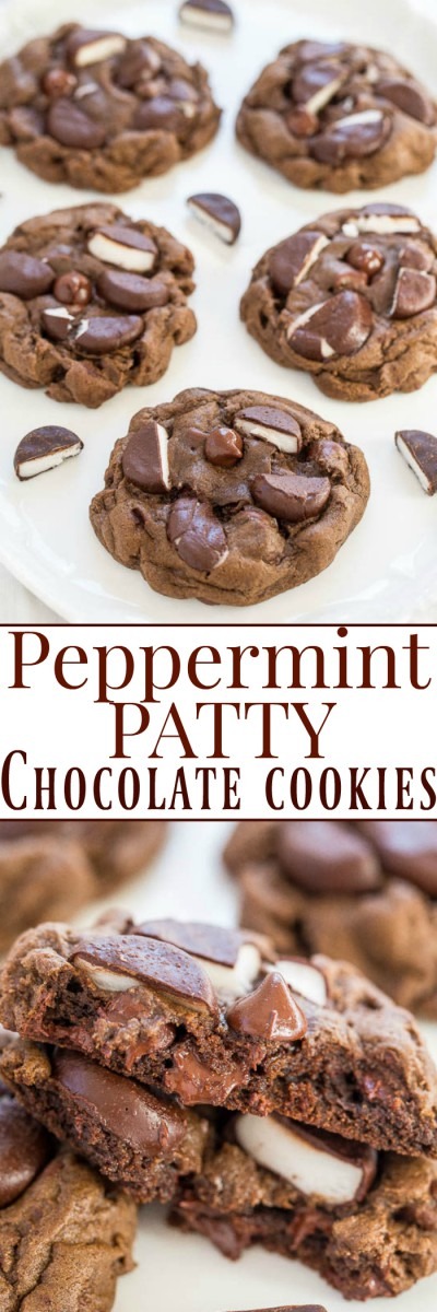 Peppermint Patty Chocolate Cookies