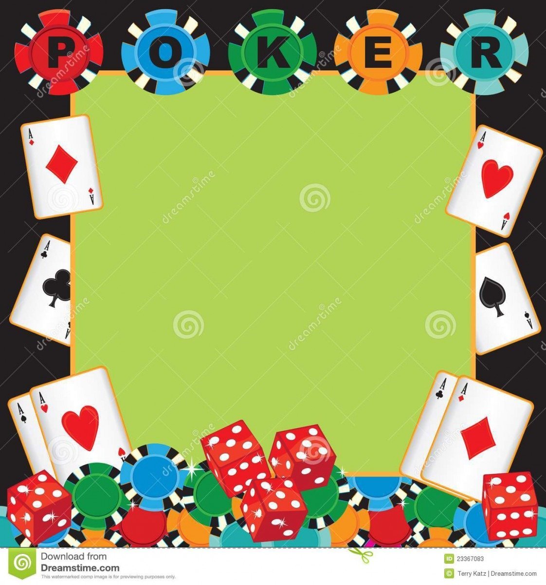 Playing Card Party Clipart