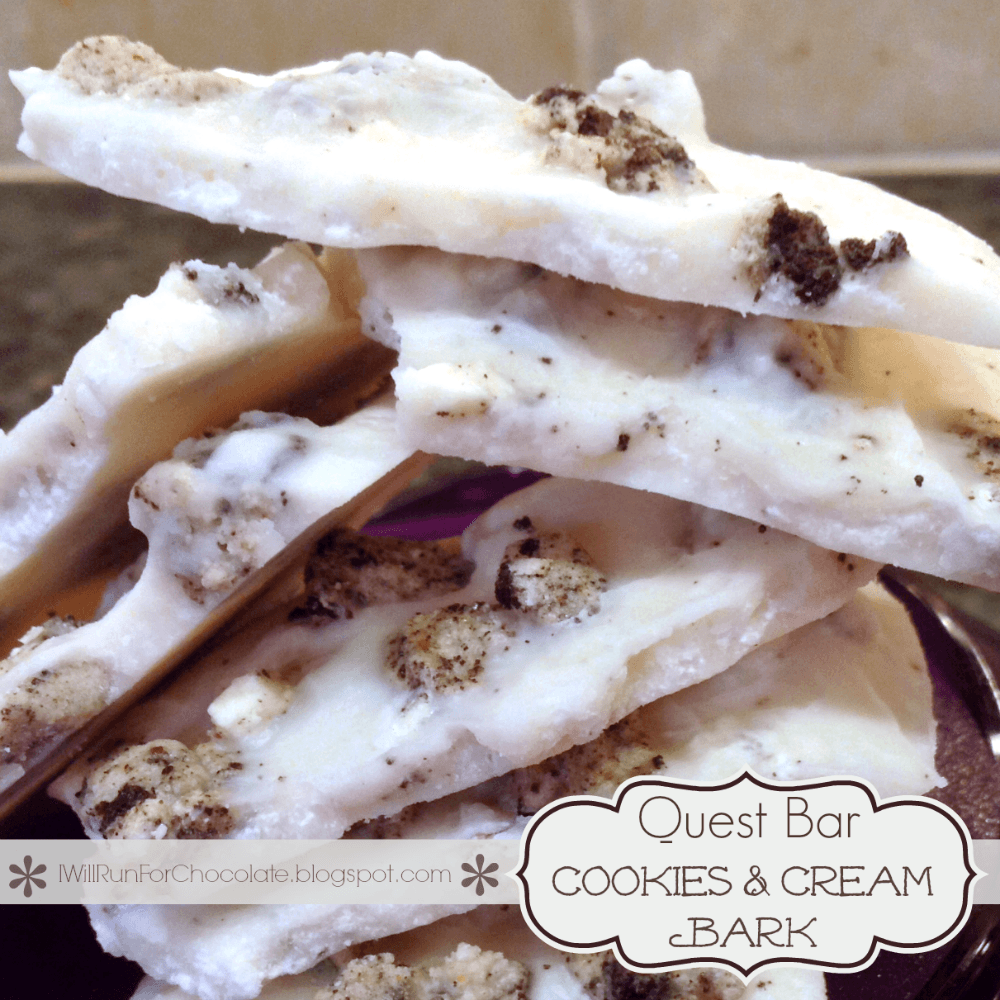Quest Cookies And Cream Coconut Bark