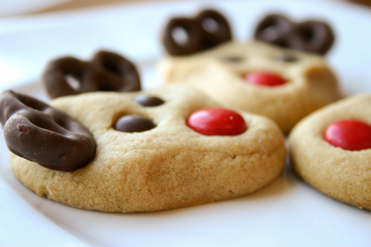 Bakergirl  Peanut Butter Reindeer Cookies