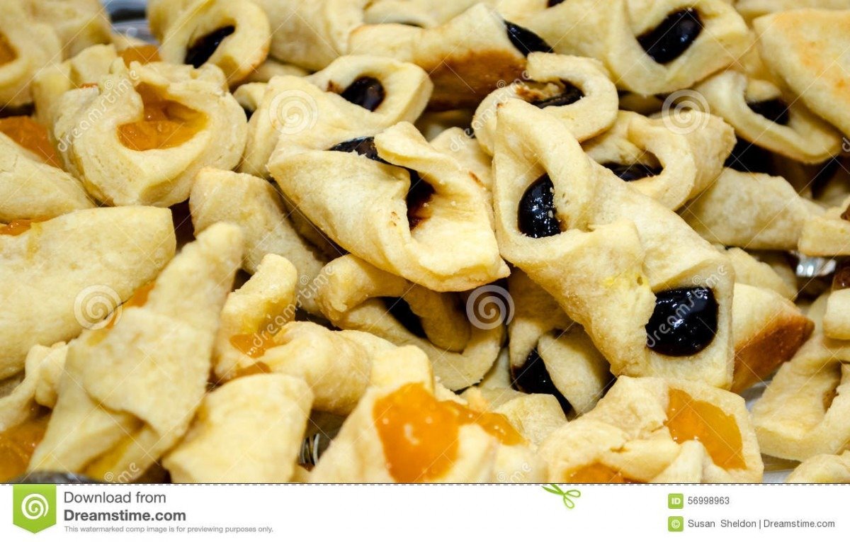 Russian Cookie Called Kolacky Stock Image