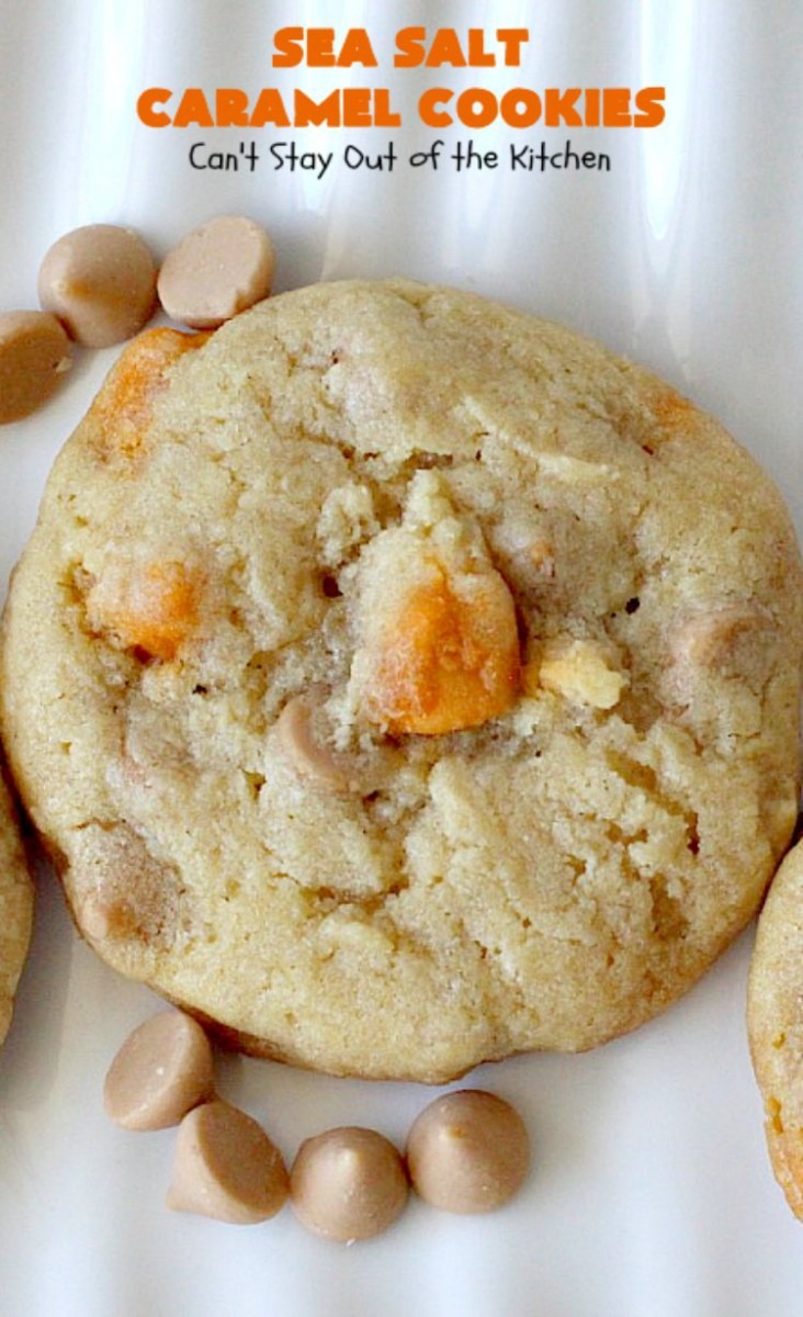 Sea Salt Caramel Cookies