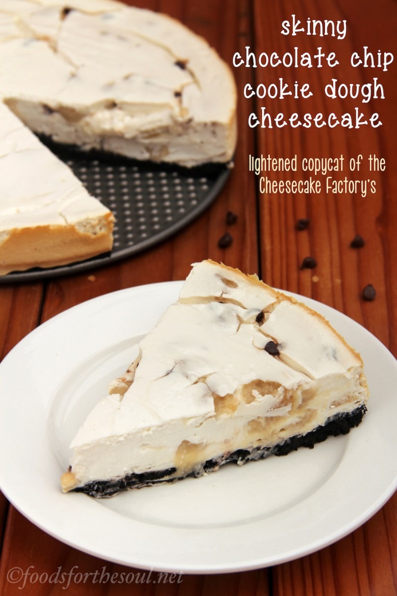 Chocolate Chip Cookie Dough Cheesecake