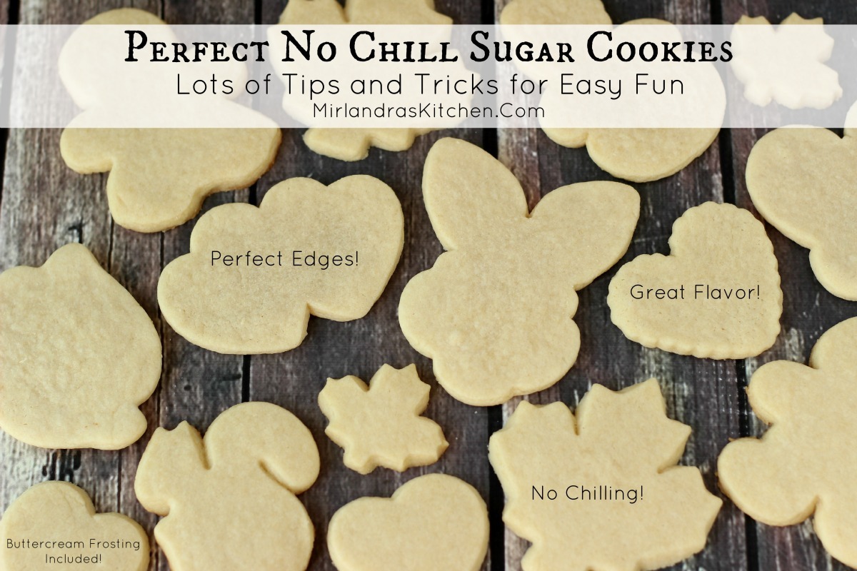 Perfect No Chill Sugar Cookies