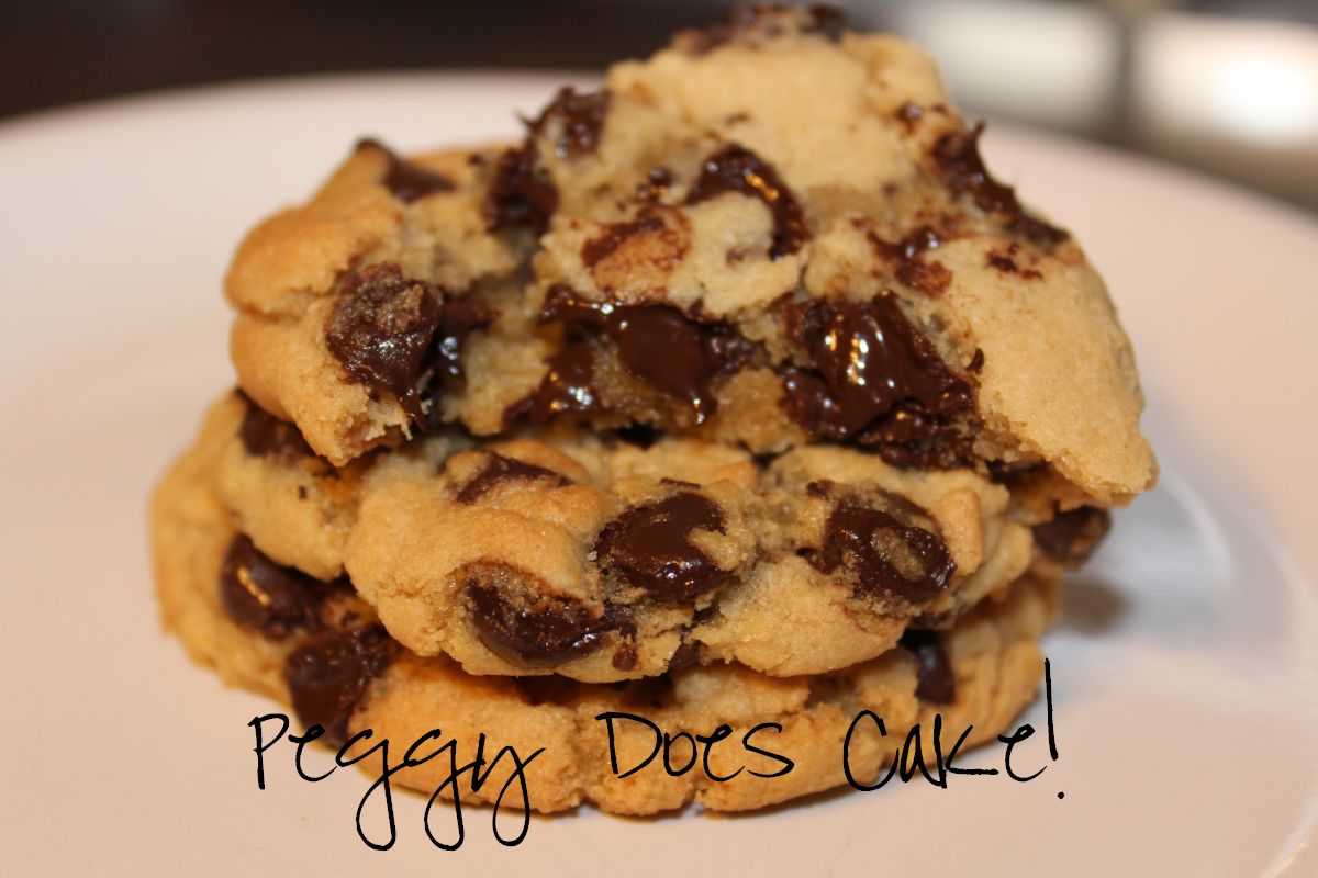 Peggy Does Cake   Recipe  Super Easy Chocolate Chip Cookies