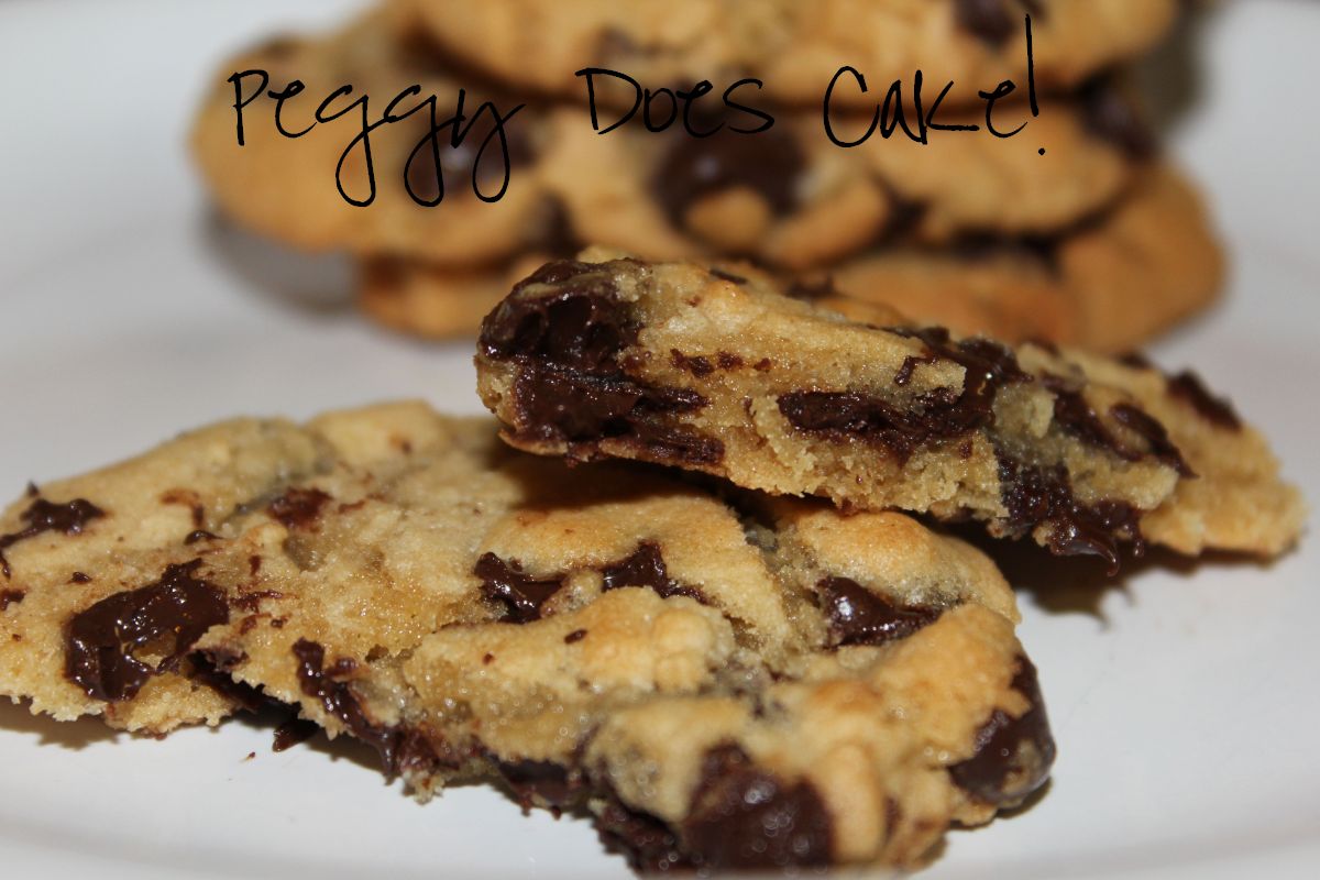 Peggy Does Cake   Recipe  Super Easy Chocolate Chip Cookies