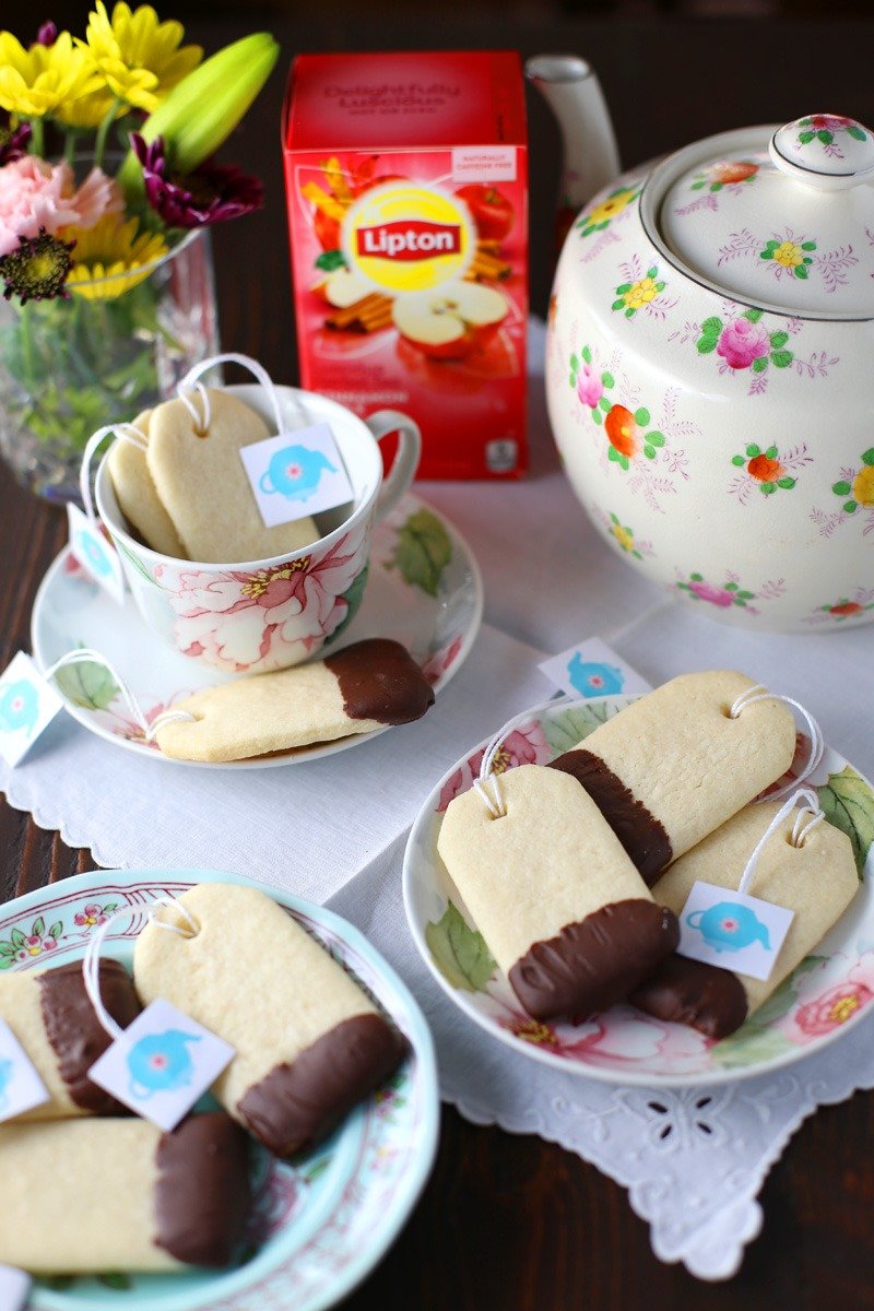 Host A Ladies Tea Party [recipe  Teabag Cookies]