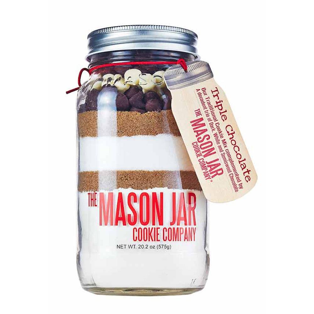 The Mason Jar Cookie Company 20 2 Oz  Cookie Mix Triple Chocolate