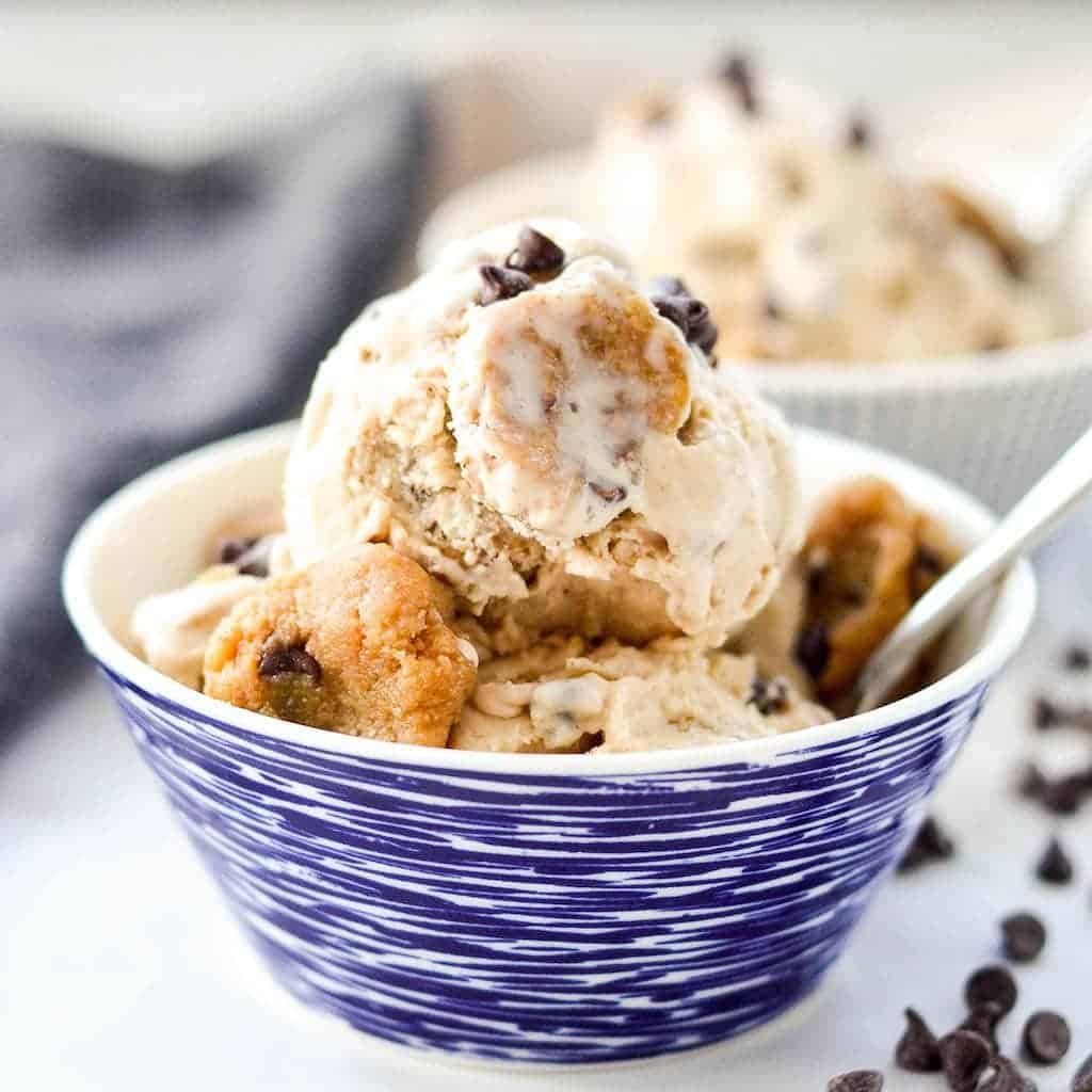 Paleo Cookie Dough Ice Cream
