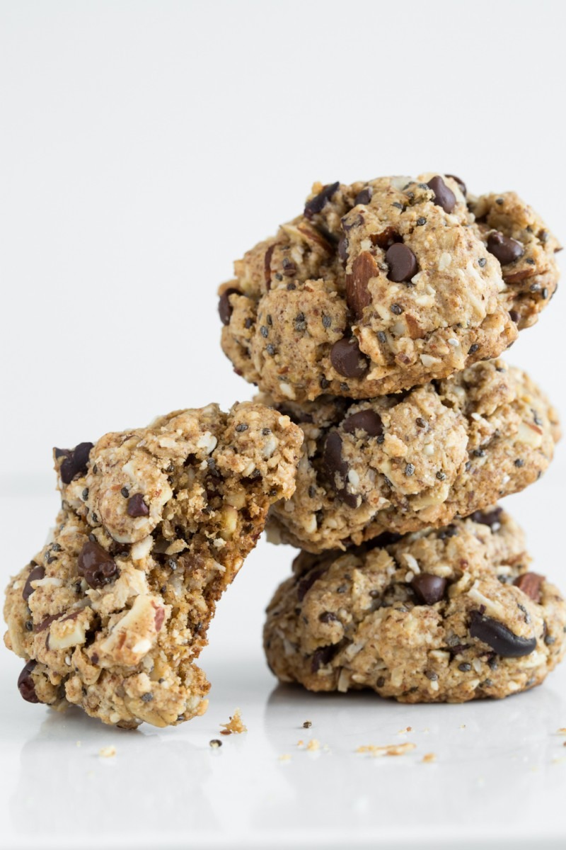 Irresistible Chewy Trail Mix Cookies (vegan + Gluten