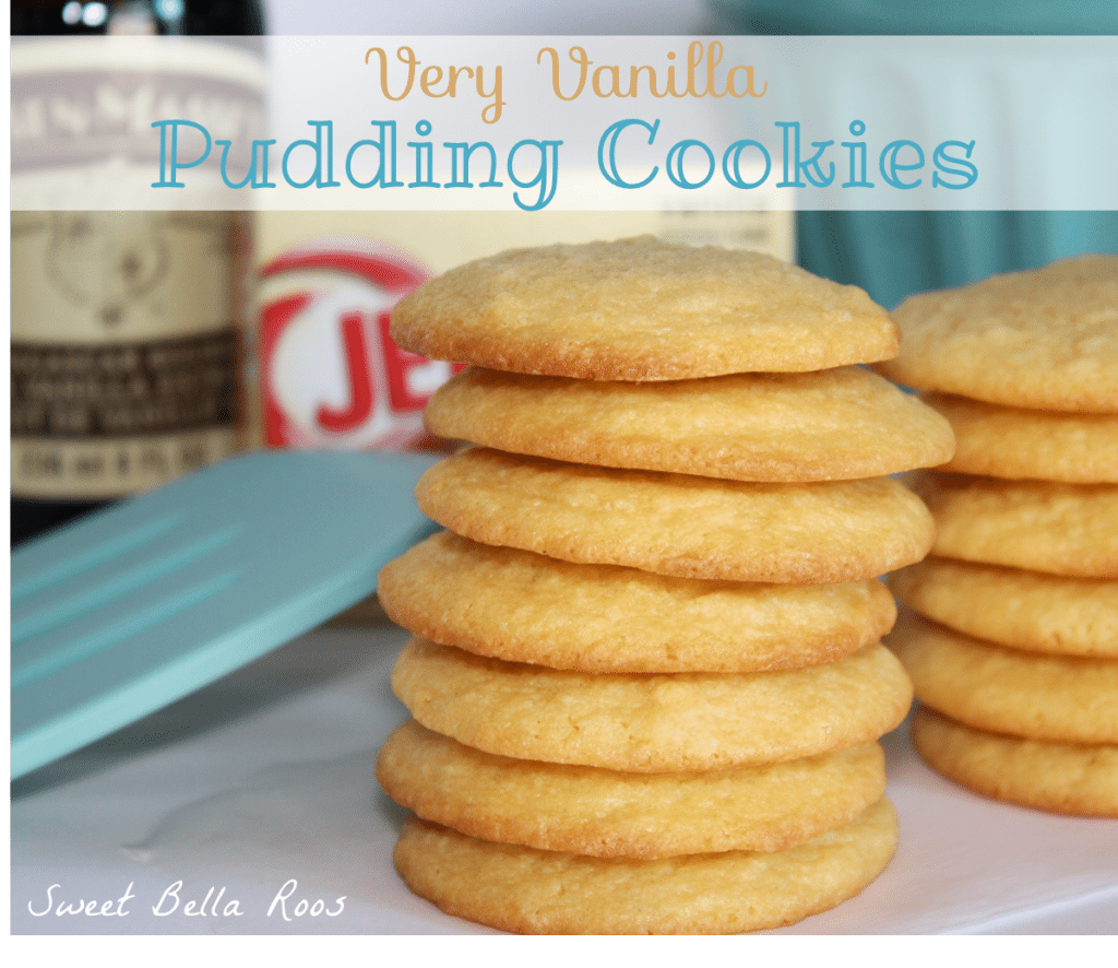 Very Vanilla Pudding Cookies