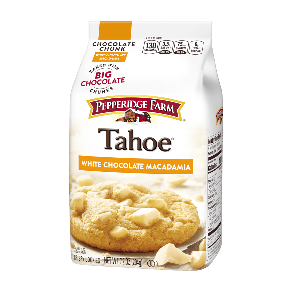 TahoeÂ® Crispy White Chocolate Chunk Cookies