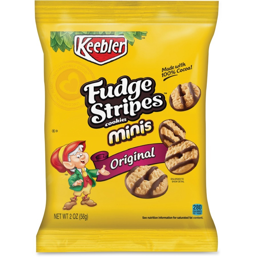 Keebler 21771, Keebler Fudge Stripes Cookies, Keb21771, Keb 21771