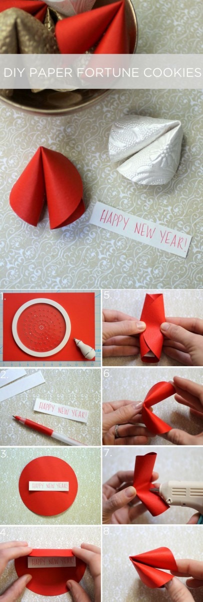 Diy Paper Fortune Cookies Pictures, Photos, And Images For