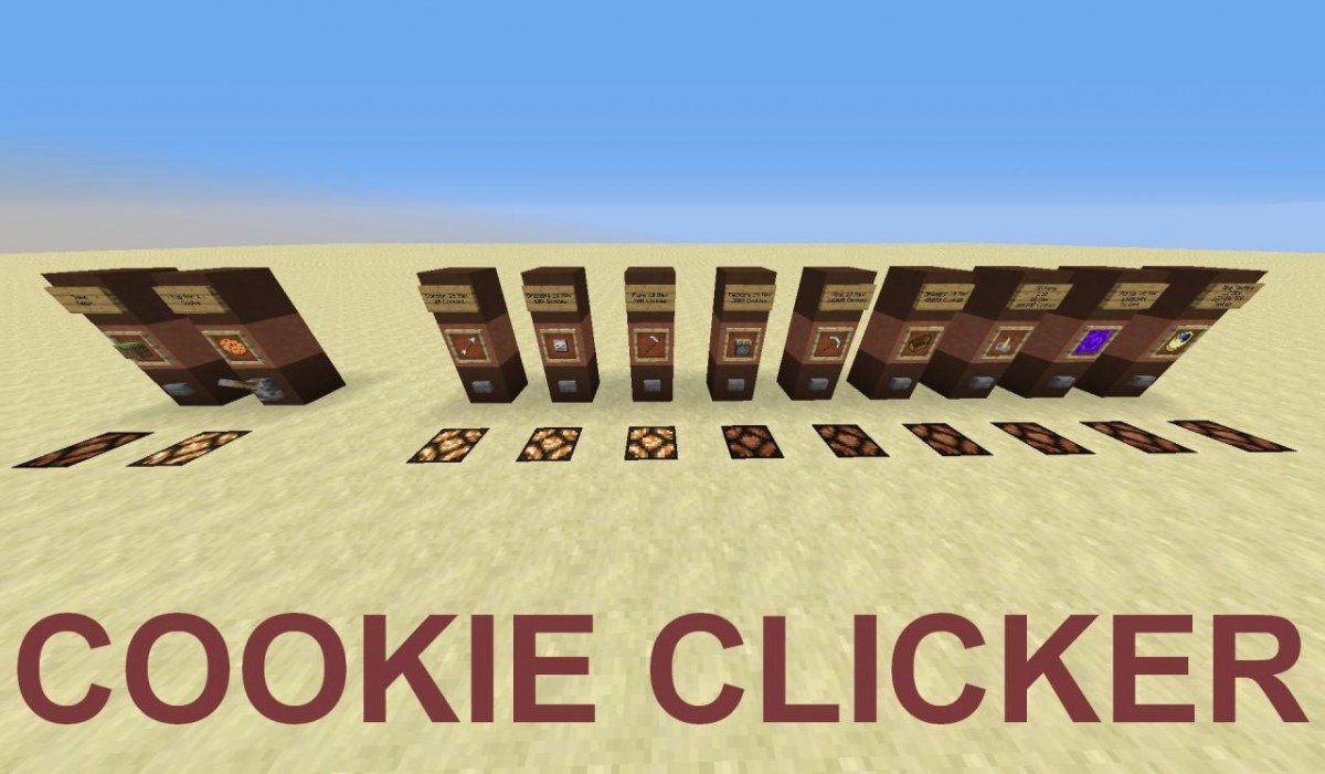 Cookie Clicker Minecraft Project