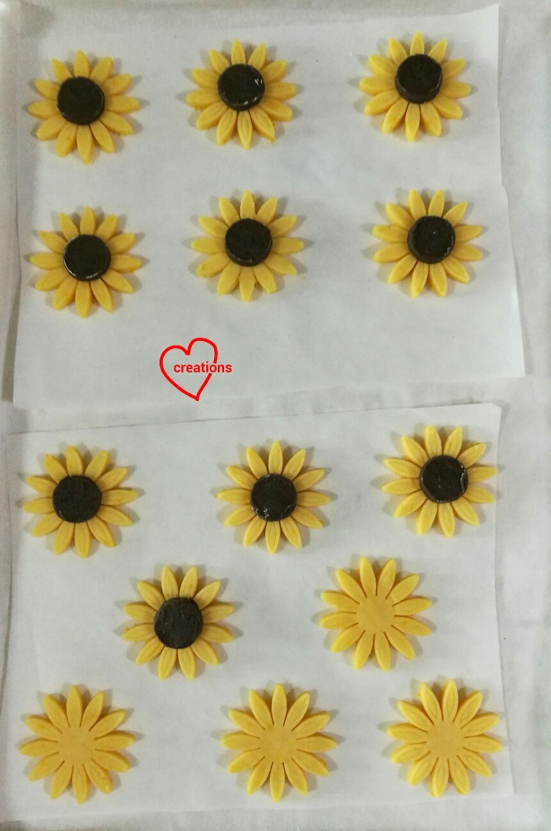 Loving Creations For You  Orange Chocolate Sunflower Shortbread