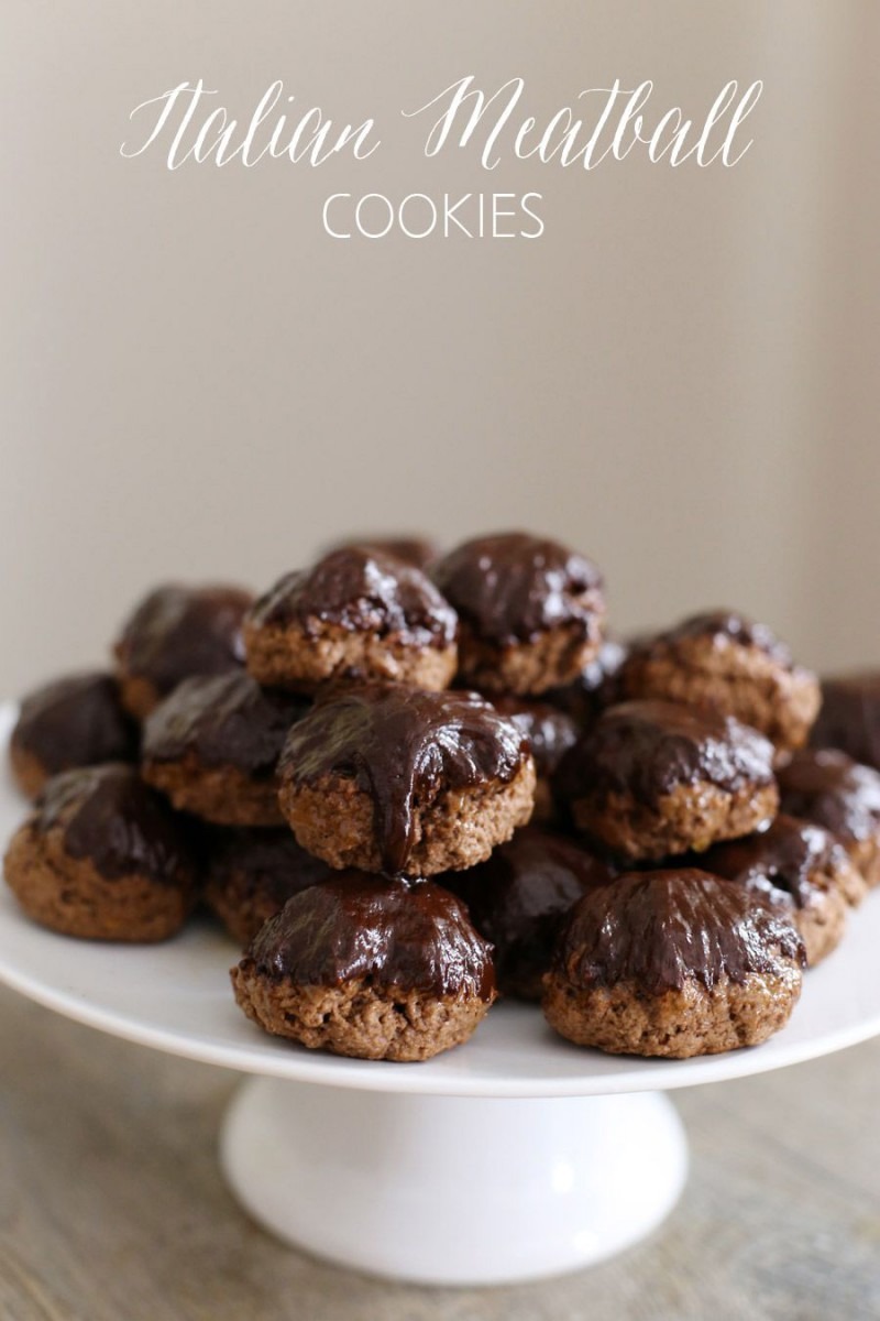 Italian Meatball Cookies