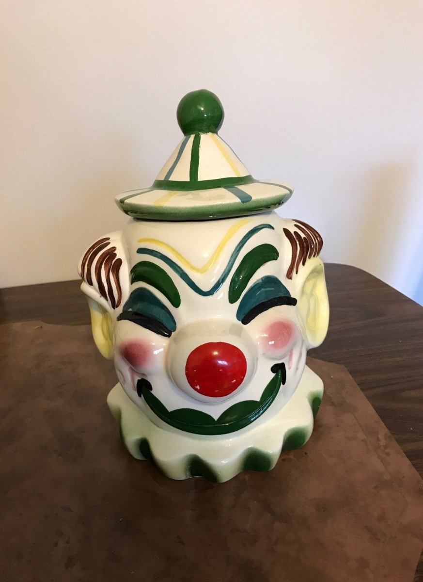 50s Sierra Vista Ca Clown Cookie Jar