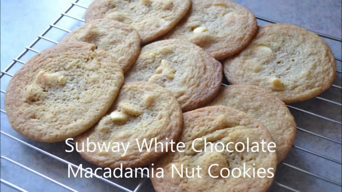 Subway White Chocolate Macadamia Nut Cookies