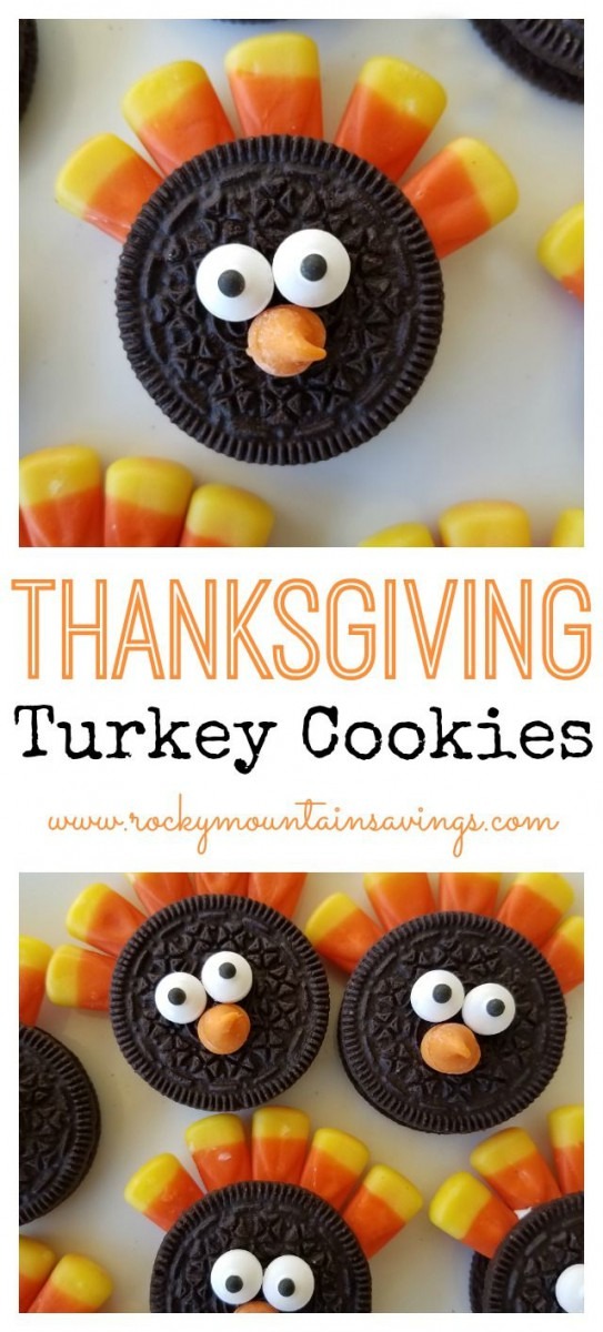 Thanksgiving Turkey Cookies