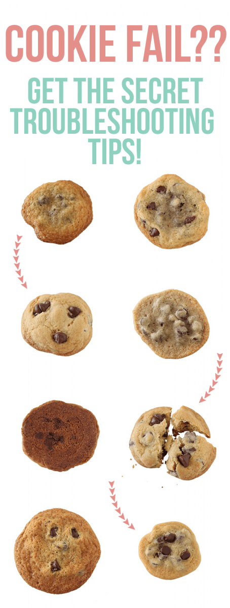 Fix Cookies That Are Too Flat, Thick, Greasy, Crumbly, Hard, Or
