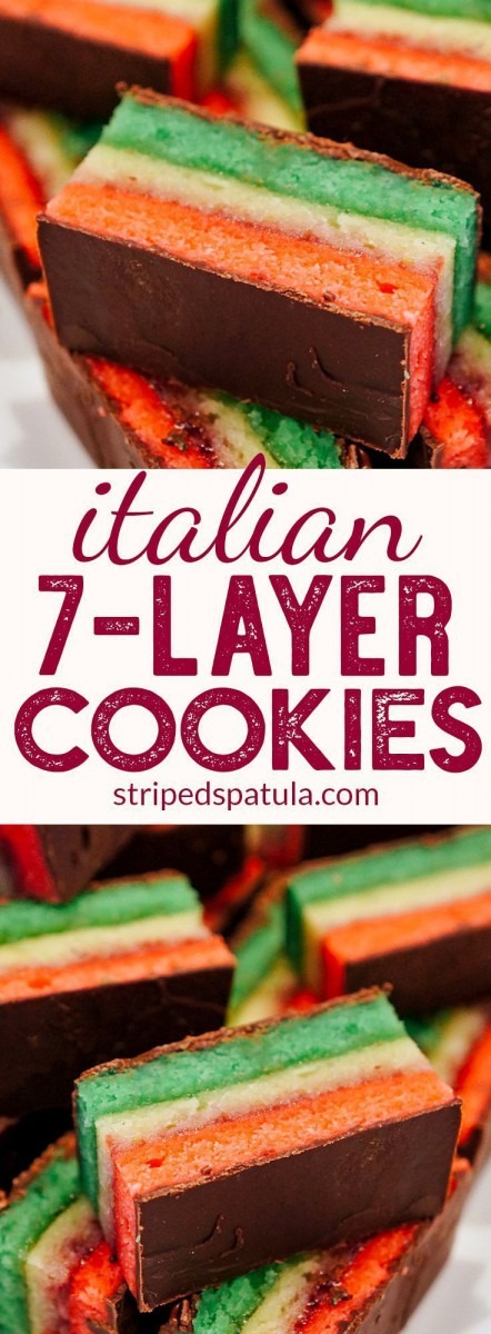 Venetian Cookies (a K A  Seven Layer Cookies)
