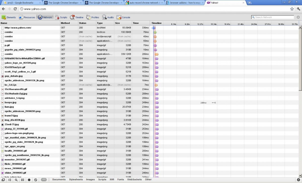 Export Data From Chrome Developer Tool