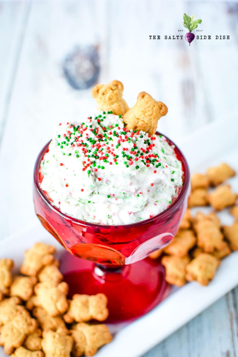 Christmas Cookie Dough Dip Recipe