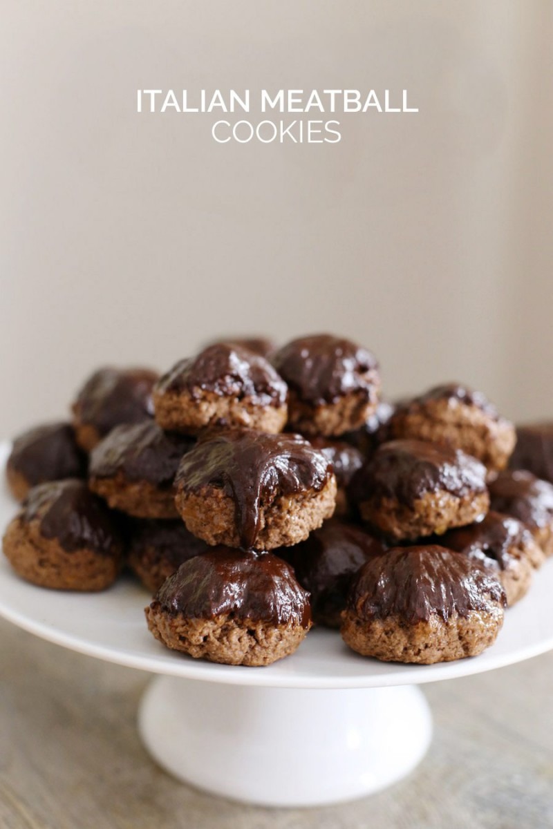 Italian Meatball Cookies