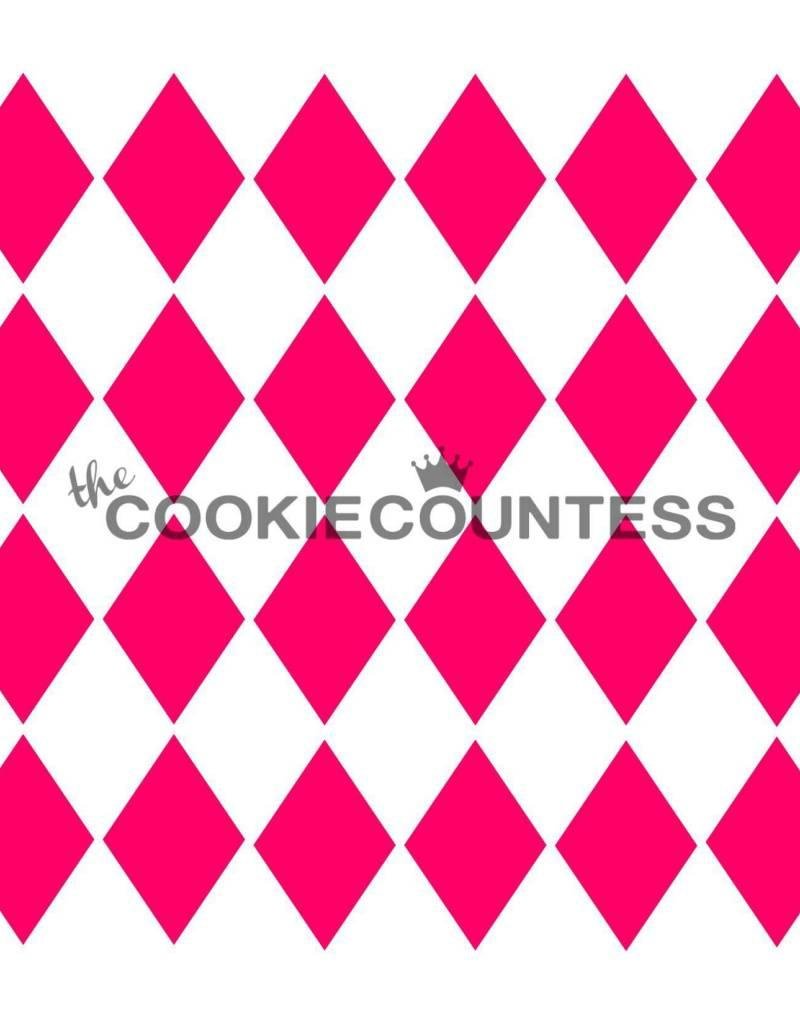 Cookie Countess The Cookie Countess Stencil (harlequin)
