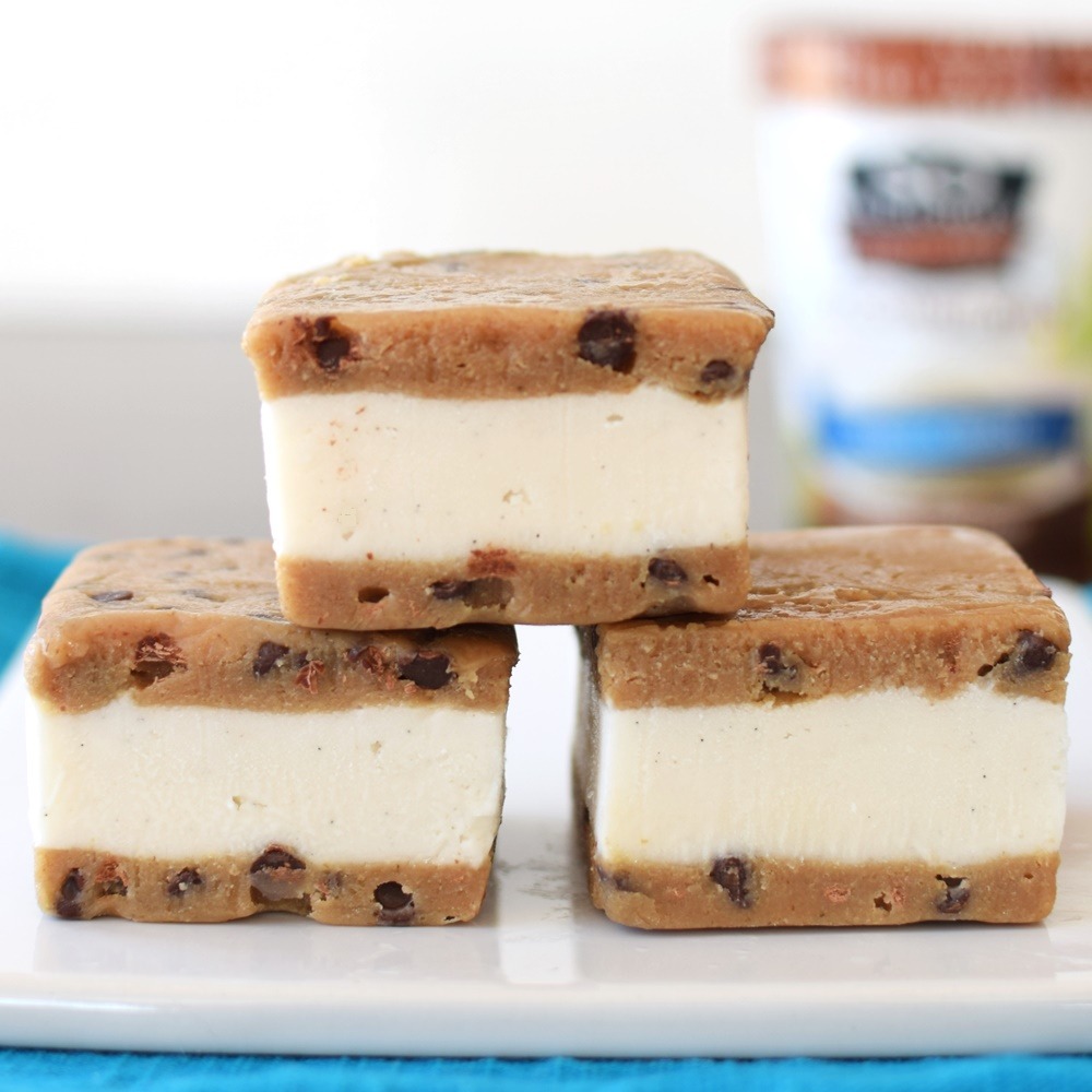 Chocolate Chip Cookie Dough  Ice Cream  Sandwiches