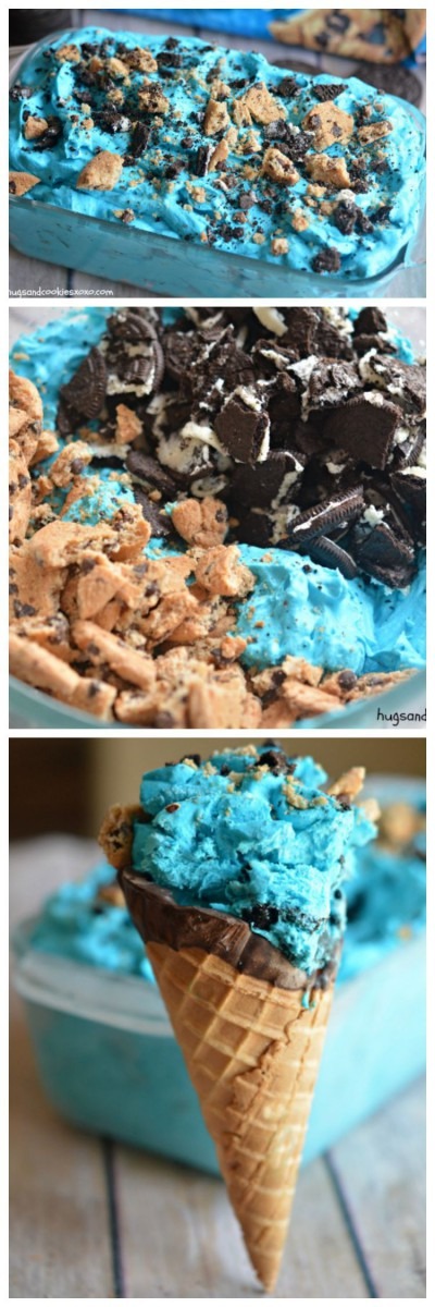 Cookie Monster Ice Cream
