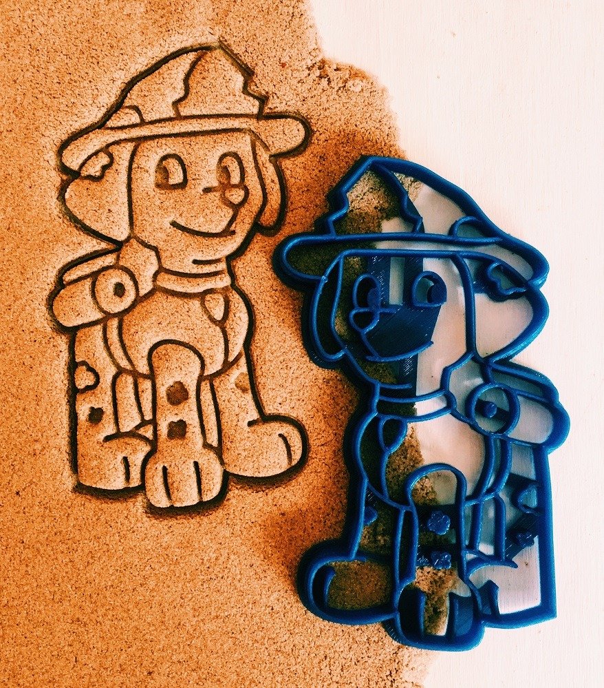 Paw Patrol Marshall Cookie Cutter