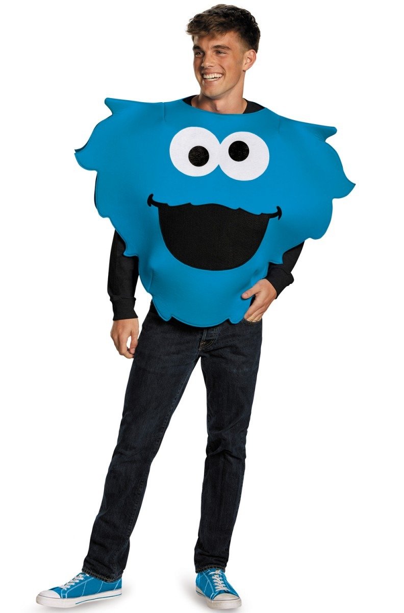 Cookie Monster Sandwich Board Adult Costume