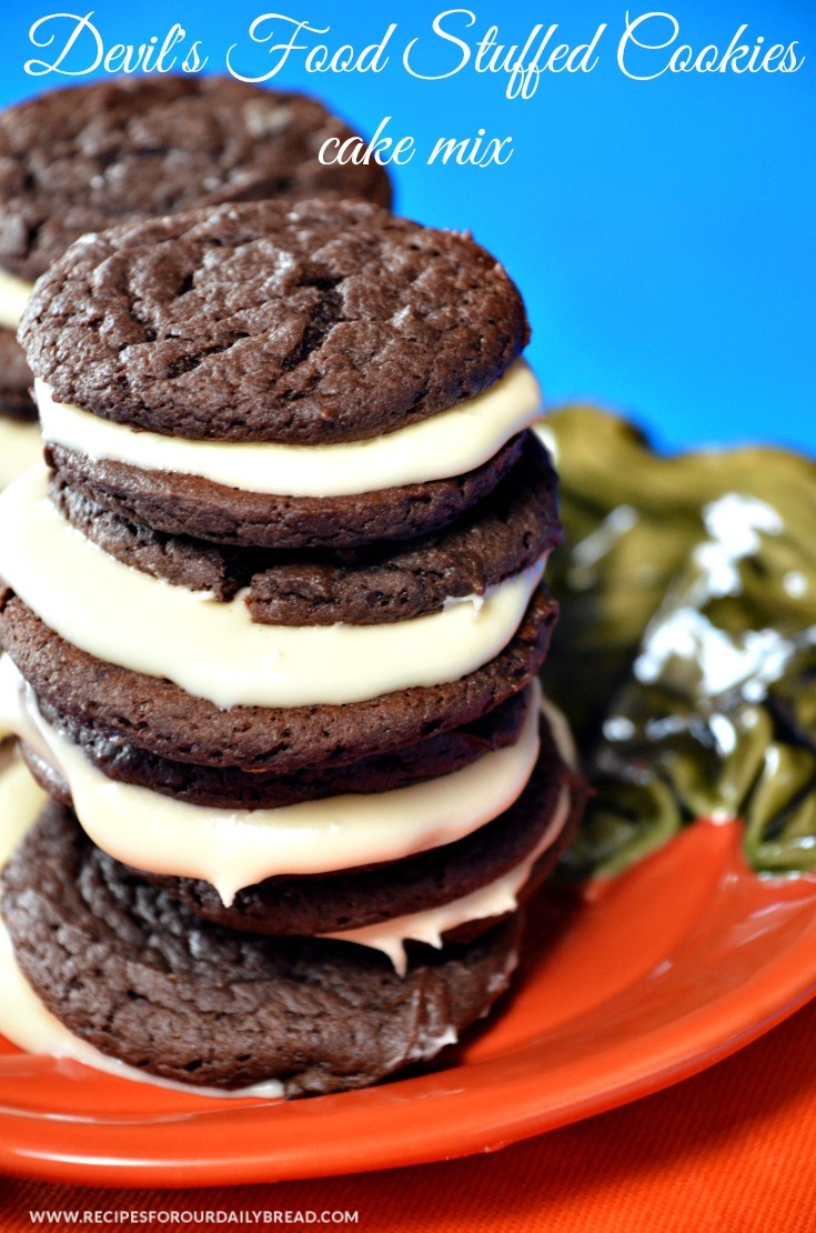 How To Make Easy Devil's Food Stuffed Cookies