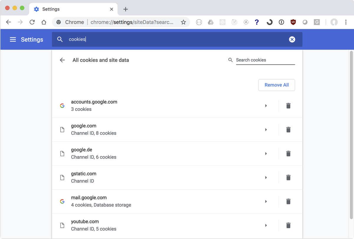 Christoph Tavan On Twitter    Clear All Cookies Except Google