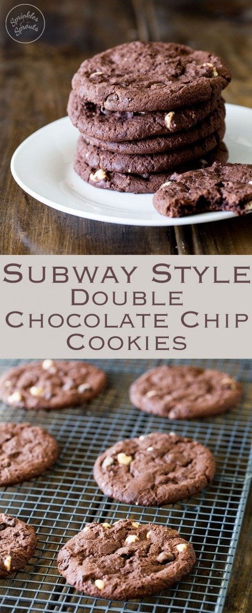 These Subway Style Chocolate Chip Cookies Are Super Chocolaty