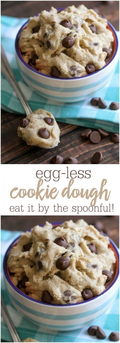 Easy Eggless Cookie Dough Recipe