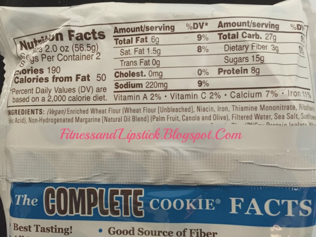 10 Things You Didn't Know About The Complete Cookie Nutrition