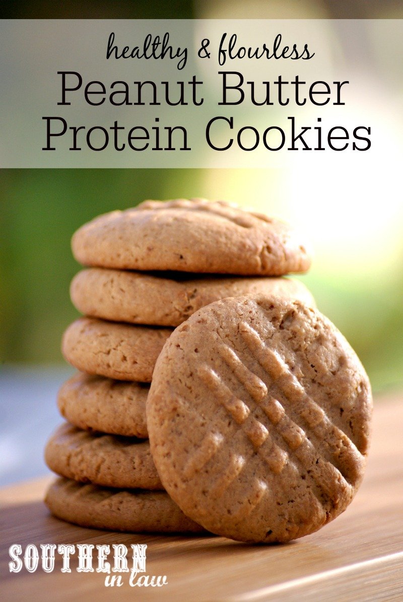 Southern In Law  Recipe  Healthy Peanut Butter Protein Cookies