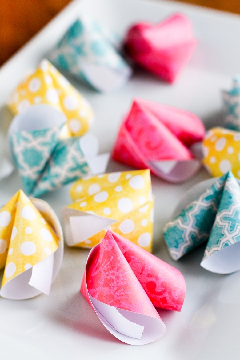 How To Make Origami Paper Fortune Cookies â Unsophisticook