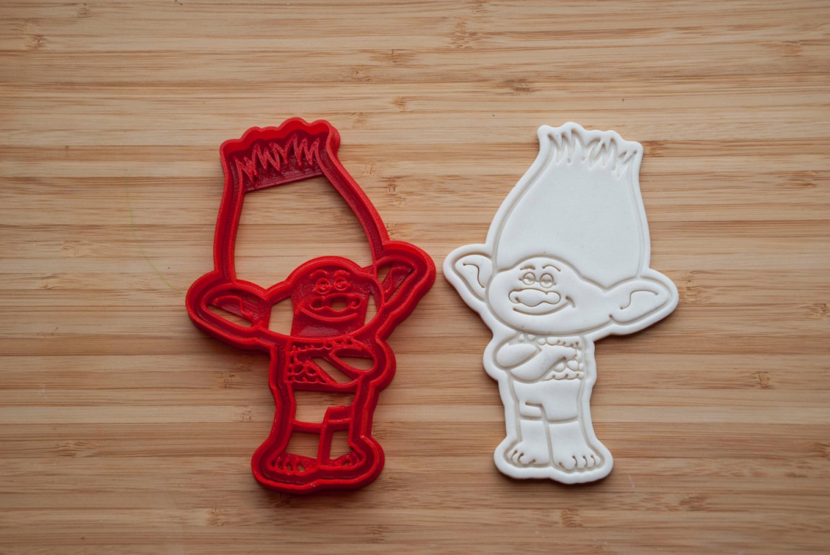 Troll Branch Cookie Cutters  Trolls Cookie Cutters  Trolls