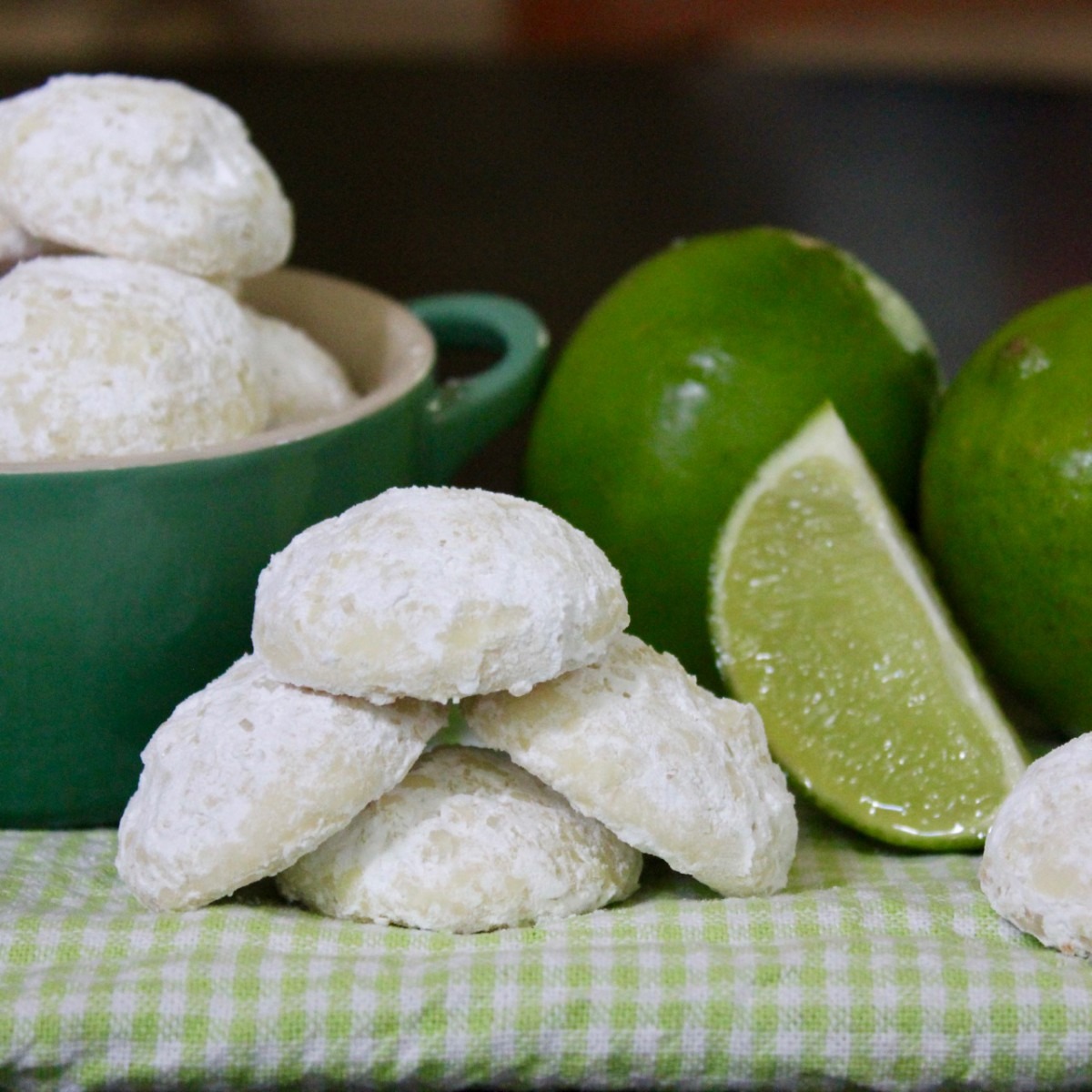 Key Lime Sparkler Cookies