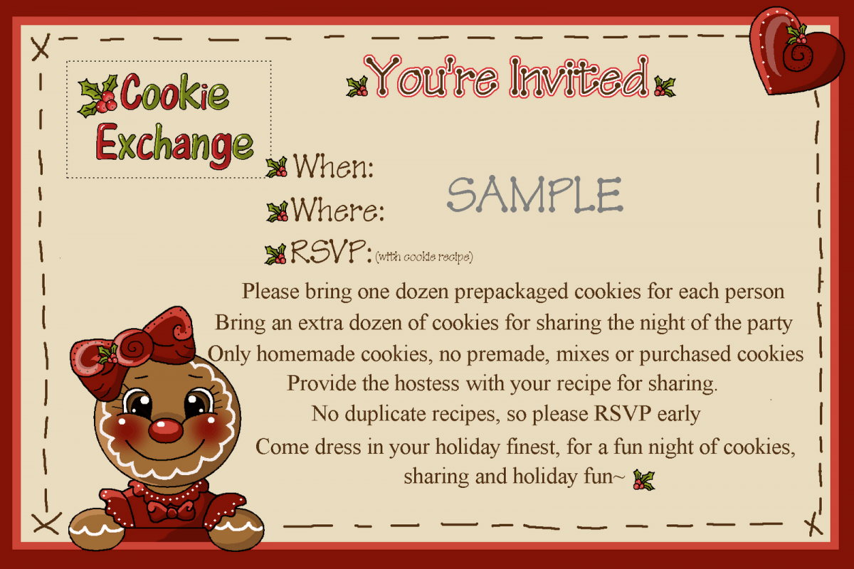 Rose Petal Hollow  { Cookie Exchange